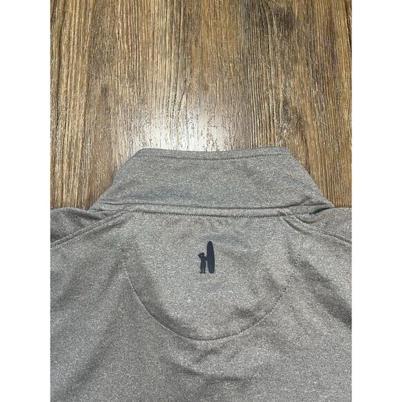 Johnnie-O Sweatshirt Mens Large Gray Flex Performance Quarter Zip 1/4 Golf Top - Picture 8 of 9